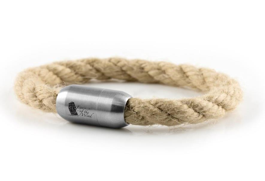 Eye Of The Wind Segeltau Armband Eye Of The Wind Du verschließt es sicher mit einem hochwertigen gravierten magnetverschluss aus edelstahl. eye of the wind segeltau armband eye